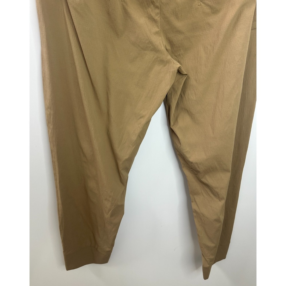 Athleta Trekkie North High Rise Joggers Tan Size 16 Ripstop Hiking Pants UPF - Picture 11 of 13